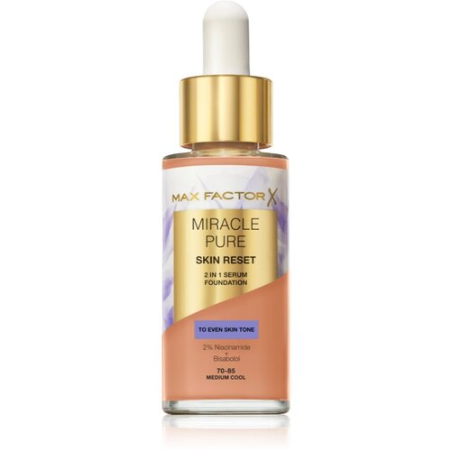 Max Factor Miracle Pure Skin Reset negovalni tekoči puder odtenek 70-85 Medium Cool 30 ml Slike