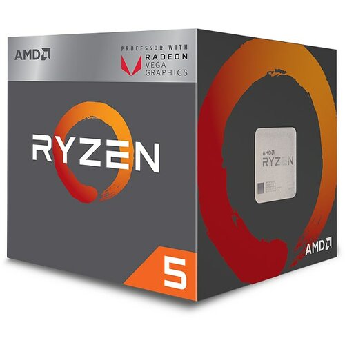 AMD Ryzen 5 2500X 3.6GHz Core 8MB Cache Box procesor Slike