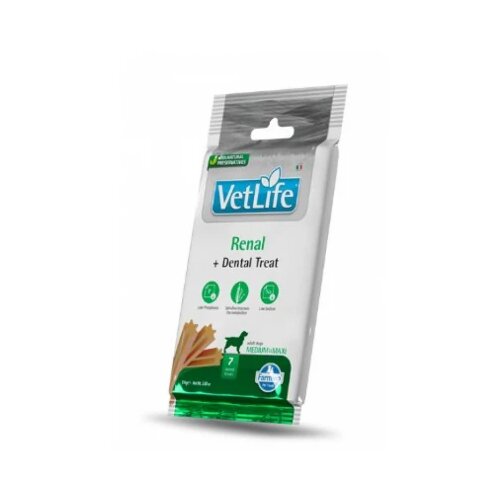 Vet Life poslastica za pse Renal, Med, 110g Slike