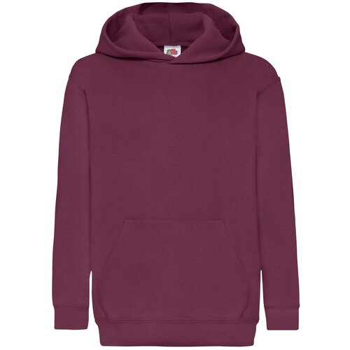 Fruit Of The Loom Burgundy children&amp;#039;s sweatshirt Classic kangaroo Slike