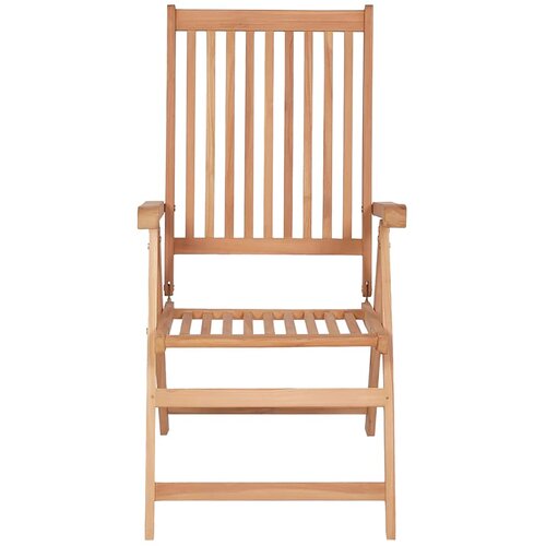  Nagibne vrtne stolice 6 kom od masivne tikovine Slike