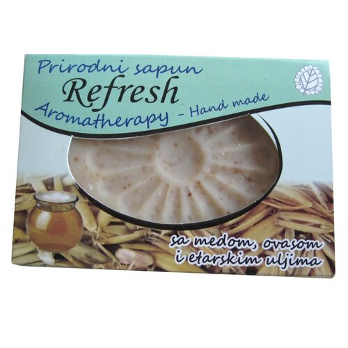 Mareea Prirodni aromaterapijski sapun sa medom i ovasomo Refresh, 75 g Slike