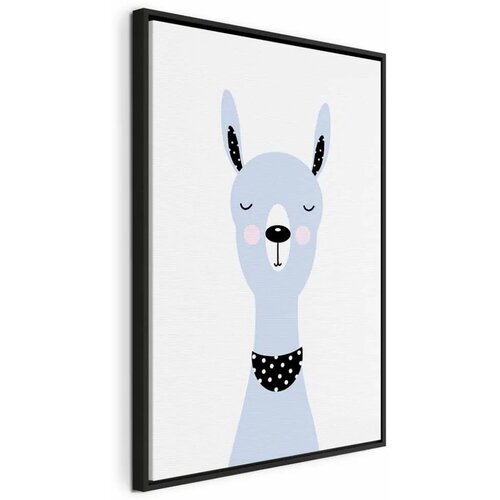  Slika - Lovely Llama (1 Part) Vertical 80x120 U crnom drvenom okviru Cijene