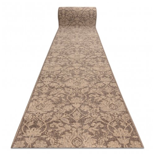 RugsX Volnena tekač DJOBIE 4545/600 Ornament bež / rjava 85 85x100 cm, (5000305683) Cene