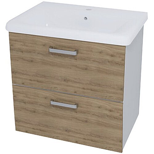 Kolpa San evelin oue 65 II/2 gray/oak ormarić sa umivaonikom Slike