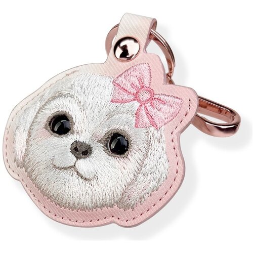 NIMMY Big Eyed Pet 2.0 Futrola/Privjesak za ključeve za AirTag lokator - pink Slike