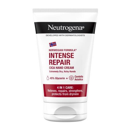 Neutrogena Norwegian Formula Intense Repair Cica Hand Cream krema za roke 50 ml unisex Slike