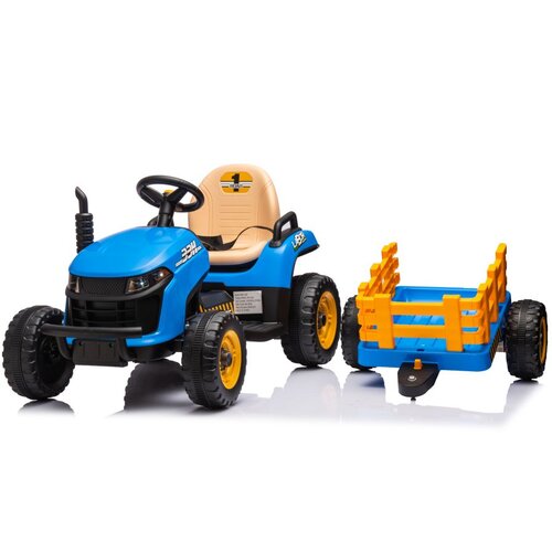 Lean Toys Otro&scaron;ki traktor na akumulator BBH-030 modra Cene