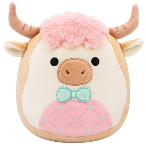 Squishmallows Pli&scaron;ana igračka Kolačić brdsko govedo Samson, Spring, 20cm, Krem Cijene