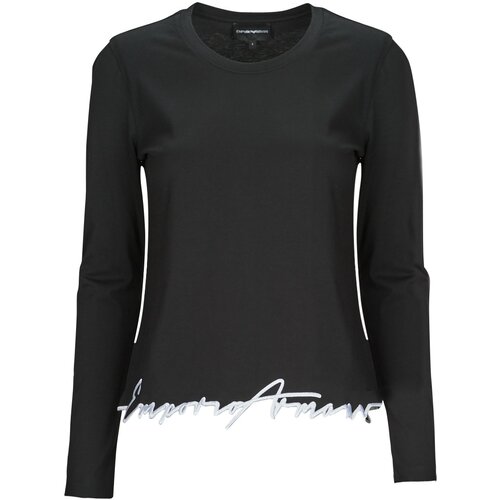 Emporio Armani Majice z dolgimi rokavi 6R2T8H Črna Slike