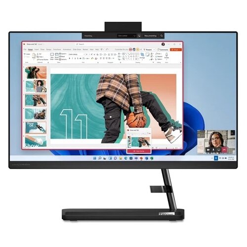 Lenovo ideacentre aio 27ILL11 all-in-one (cloud grey) ultra 7 256V 8-Core (4P+4E) 4.8GHz/12MB, 16GB DDR5, 512GB-SSD-NVMe, 27" fhd 1920x1080 ips 300n, intel arc 140V graphics, webcam 5.0MP, gigalan,. WiFi6, BT5.3, hdmi, harman, usb k keyb F0JW004ARI Cene