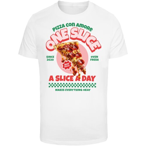 Mister Tee Men&amp;#039;s T-shirt Pizza Amore Tee white Slike