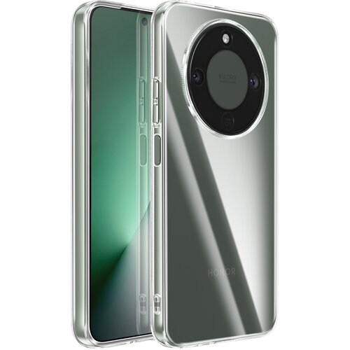 Oem Mayaxess, Silikonski ovitek za Honor Magic 8 Lite odporen na udarce, Prozorna, (5000273892) Cene