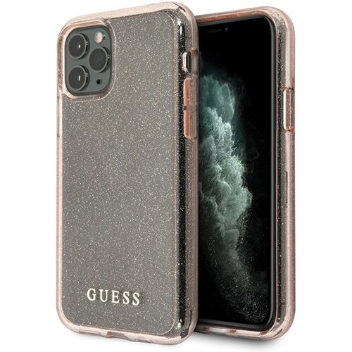 Guess OVITEK Z BLEŠČICAMI TRD OVITEK CASE ZA IPHONE 11 PRO ROZA ROZA, (21833671) Cene