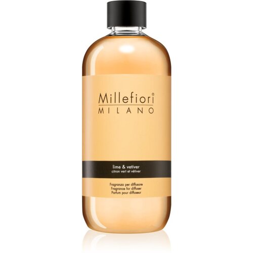 MILLEFIORI Natural Lime &amp;amp; Vetiver nadomestno polnilo za aroma difuzor 500 ml Slike