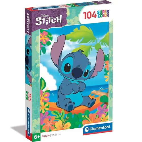 Clementoni Puzzle 104 Disney Stitch Cene