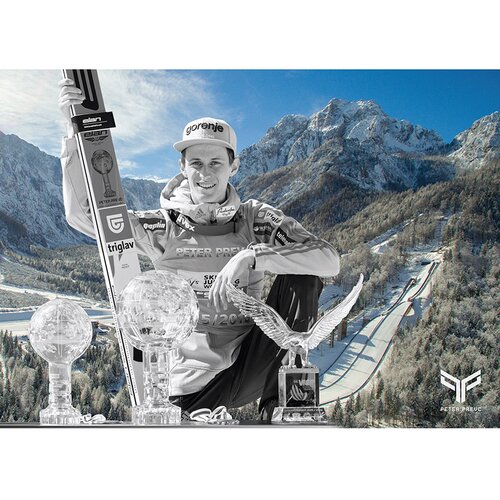 Peter Prevc podpisan plakat 60x42cm Cene