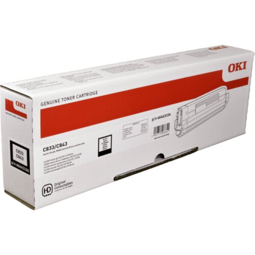 OKI toner 46443104 (C833/C843) (črna), original Cene