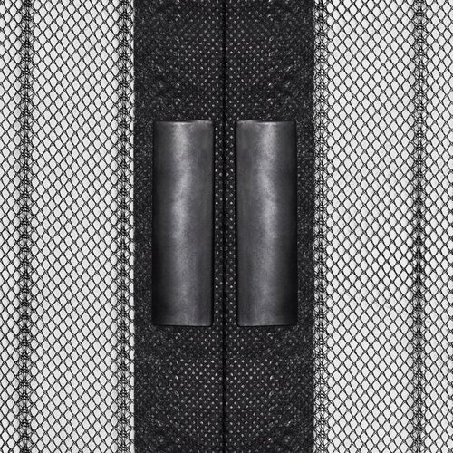  Zastori protiv insekata 2 kom s magnetima 210 x 90 cm crni Slike