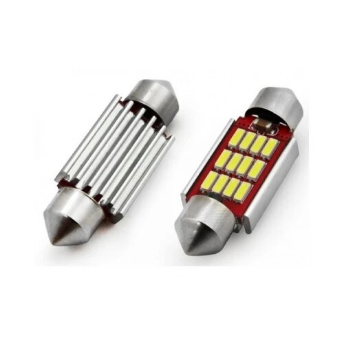 LED sijalice za tablicu 39mm (2kom) 12SMD Can 03-072 Cene