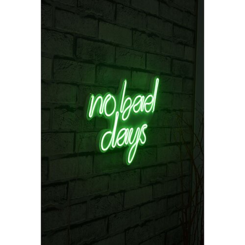 Wallity Dekorativna plastična LED rasveta No Bad Days Green Slike