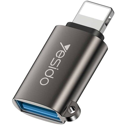 Yesido - OTG adapter (GS14) - USB 3.0 na Lightning- Plug & Play- 480 Mbps - crni Cijene