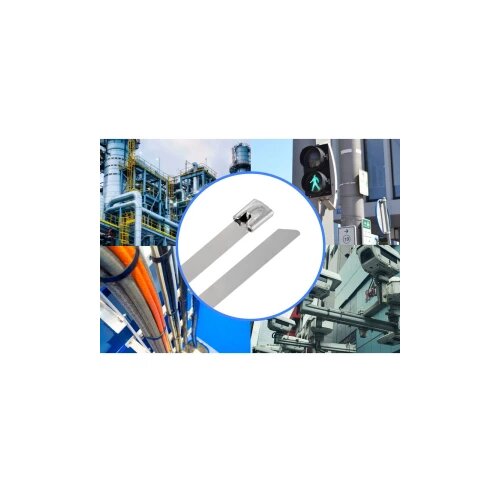 TRU COMPONENTS TC-12656552 Čelične kabelske vezice 360 mm 4.6 mm AISI 316 100 St. Cijene