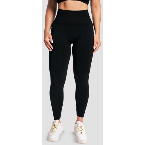 GymBeam Ženske helanke Sculpt Seamless Black Cene