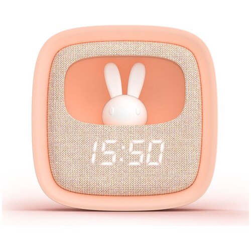 MOB Noćna Svjetiljka i budilica Billy Clock - Pink 1055 Slike