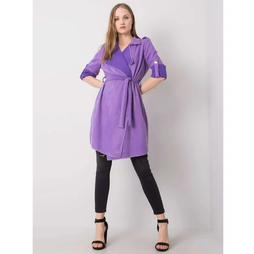 Fashion Hunters Women's purple coat