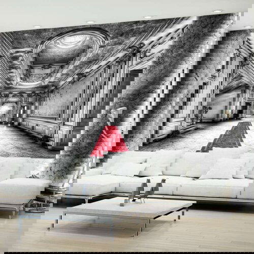  Samoljepljiva foto tapeta - Mystery marble - black and white 147x105 Cijene