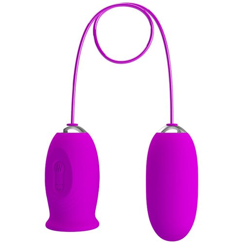 Pretty Love Daisy Vibrating Egg - Purple Cene