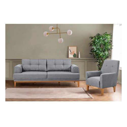 Atelier Del Sofa sofa i fotelja vina set grey atlantic pine Cene
