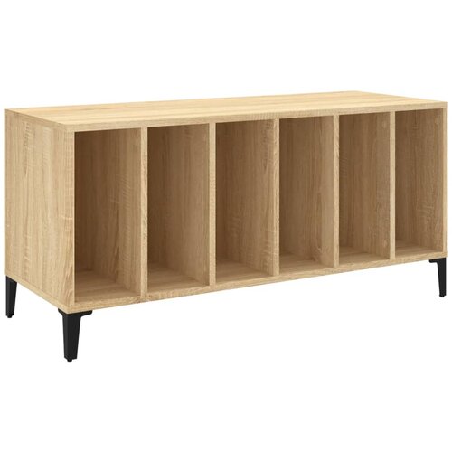 vidaXL Omarica za gramofonske plošče hrast sonoma 100x38x48 cm les, (20716216) Cene