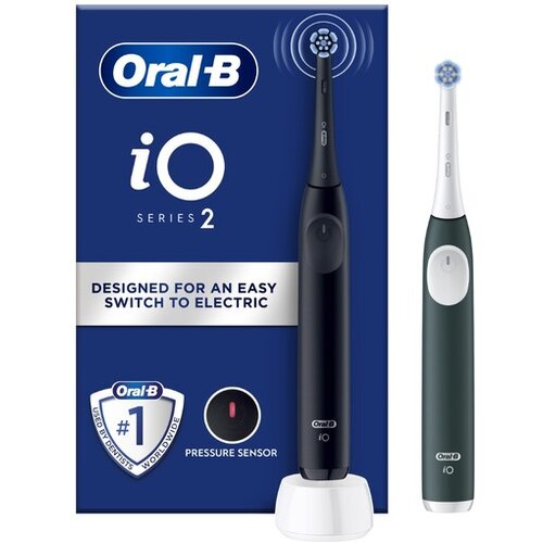 Oral-b ORAL-B električna zobna ščetka iO2 Duo, črna in zelena, 2 kos Cene