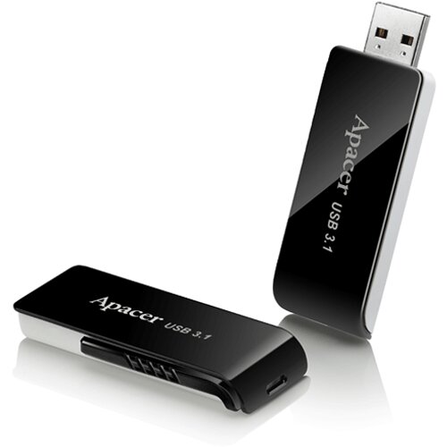 Apacer FD 64GB USB3.1 AH350Black Slike