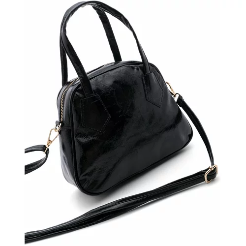Marjin Women's Hand Shoulder Bag Teraf Black