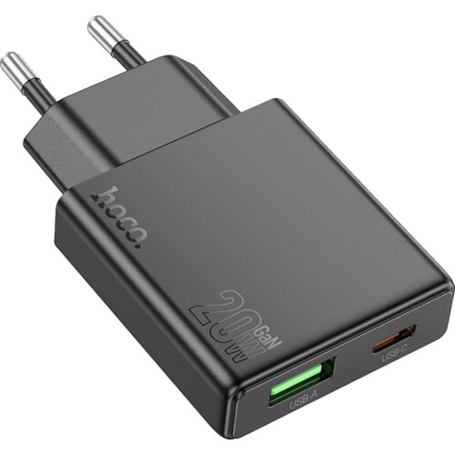 Hoco. Punjač 20W 1x USB-A 1x USB-C N38 Slike