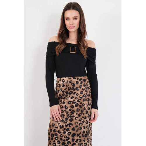 Trend Alacati Stili Ženska bluza Alc-X14840, Crna Cene
