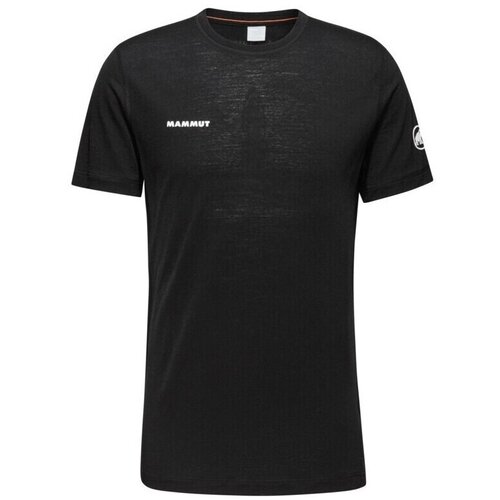 Mammut Majice s kratkimi rokavi Tree Wool Fl Črna Slike