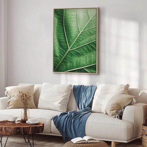  Slika - Malachite Leaf (1 Part) Vertical 80x120 Slike