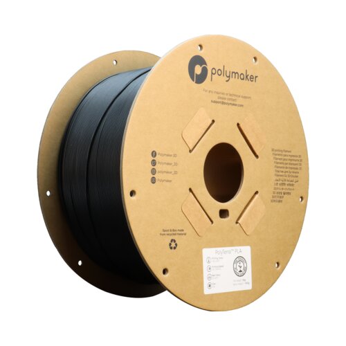 Polymaker PolyTerra PLA Charcoal Black Slike