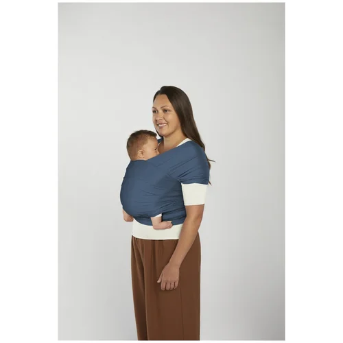 Ergobaby sling - nosiljka, traka Aura Sustainable Mesh marama - Twilight Navy WLASMTWINVY