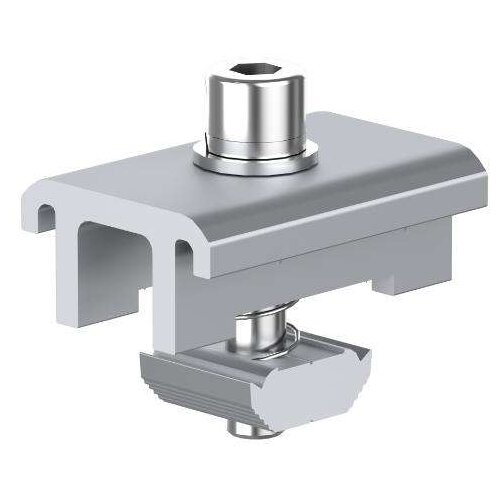 Antai Konstrukcije za SE za trapezni lim H45, mini rail, 400mm, set za 6 panela, frameless klampe Cene