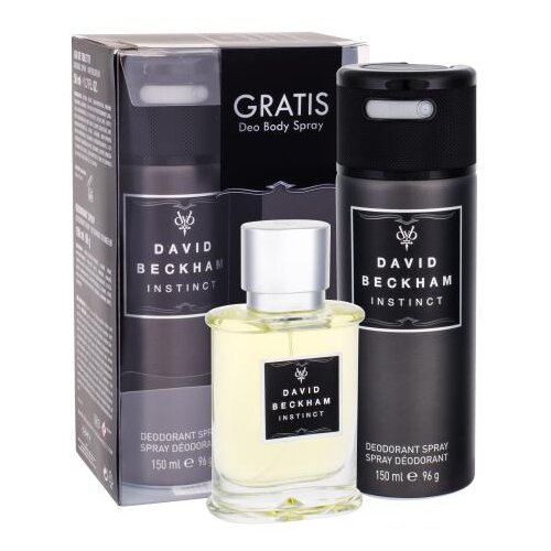 David Beckham Instinct Set toaletna voda 50 ml + dezodorans 150 ml za mo&amp;scaron;ke Slike
