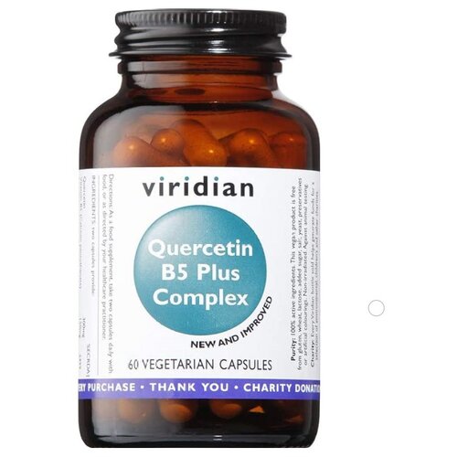 Viridian Nutrition Kvercetin B5 plus kompleks Viridian (60 kapsul) Cene