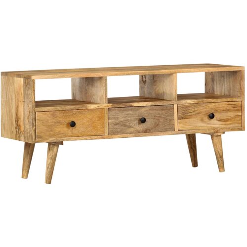 Furnova TV omarica 110x36x50 cm trden mangov les, (21923679) Cene