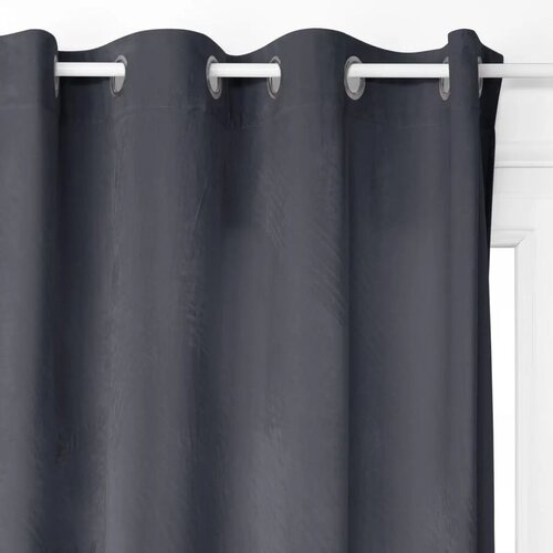  Zavjese za zamračivanje (Š x V: 140 x 260 cm, 100 % poliester, Tamno siva) Cijene