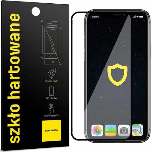 Spacecase 5D KALJENO STEKLO ZA IPHONE XR 11 3D ZA&amp;Scaron;ČITA ZA EKRAN, (21975999) Slike