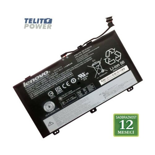 Telit Power baterija za laptop LENOVO ThinkPad S3 Yoga / 00HW001 14.8V 56Wh / 3785mAh ( 2798 ) Slike